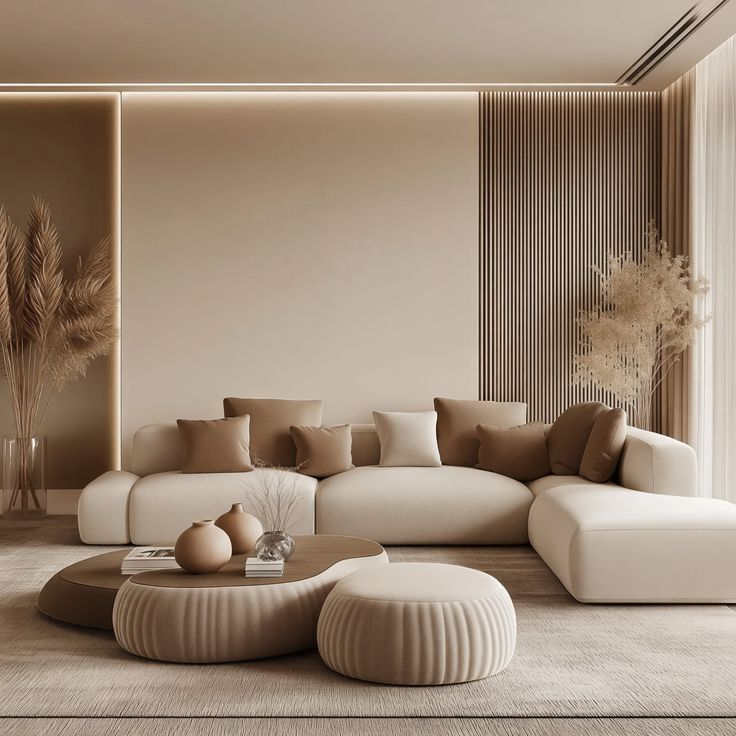 Modern and minimal interior design