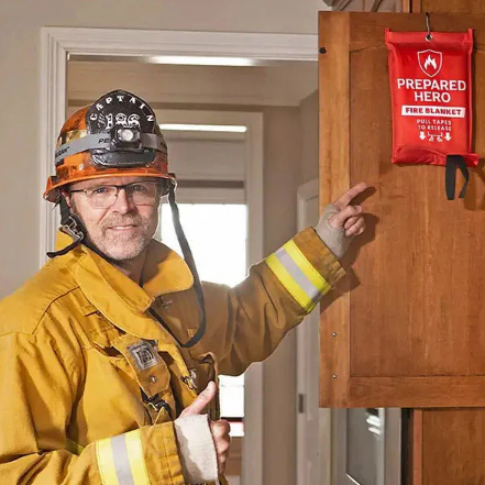 "The Ultimate Fire Safety Solution: How the Prepared Hero Fire Blanket Reviews Can Save Your Home"