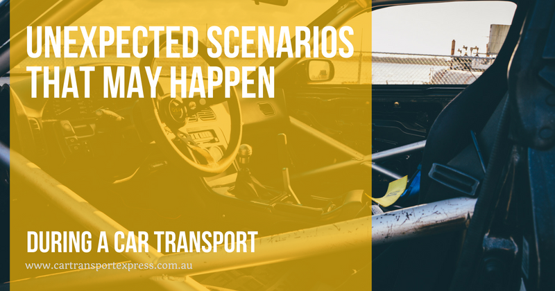 unexpected issues in car transport 