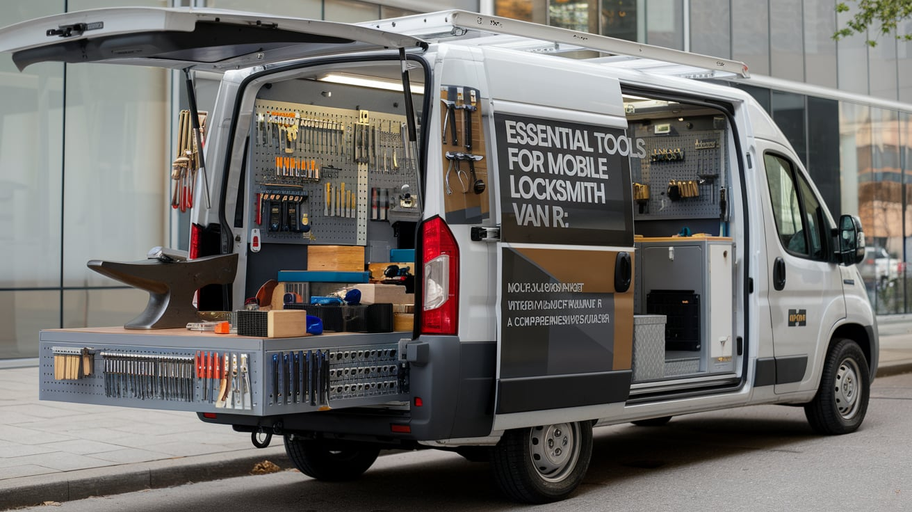 Essential Tools for Mobile Locksmith Van R