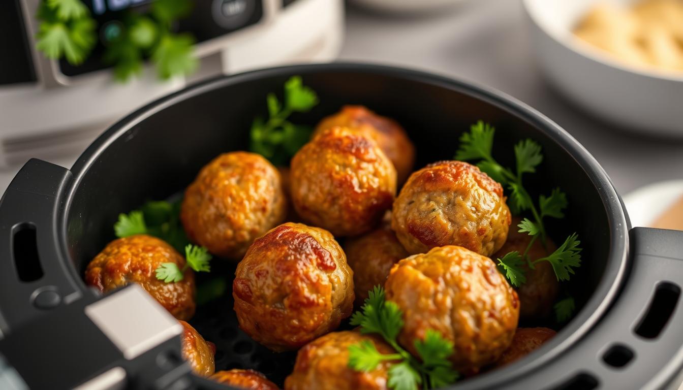 Frozen Meatballs in Air Fryer: Easy Steps