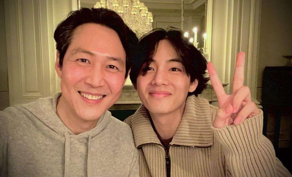 Lee Jung Jae dan Wi Ha Joon soal Rumor V BTS Gabung Squid Game 3