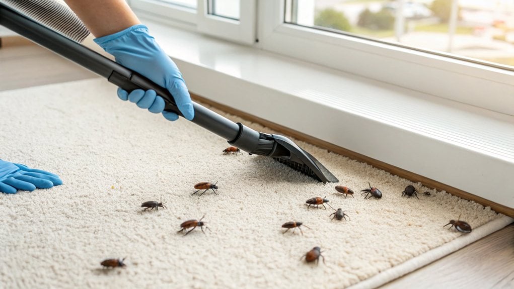 carpet beetle removal cleaning steps