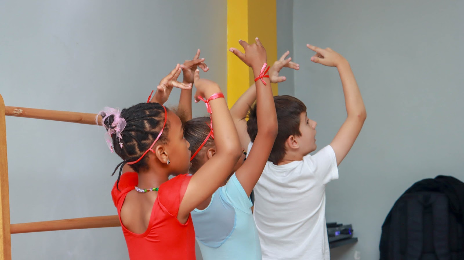 Young Children enrolled in Ballet classes at Leotard Ballet Entebbe