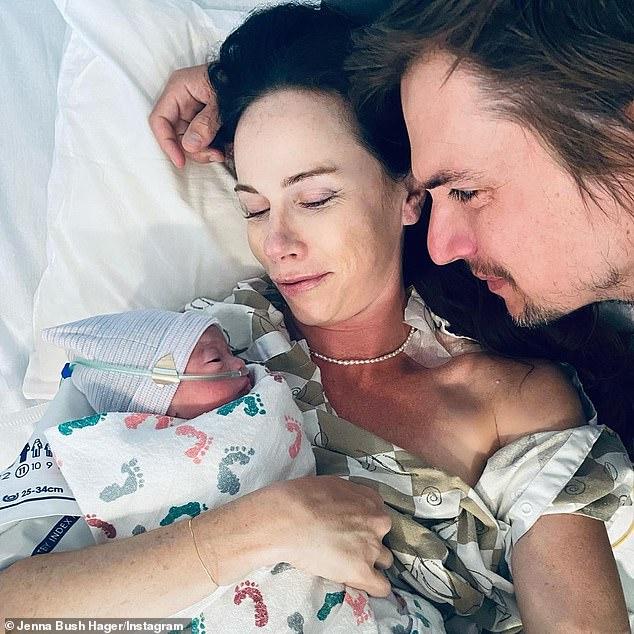 George W. Bush shares photo of 'healthy and adorable' newborn granddaughter  Cora Georgia | Daily Mail Online
