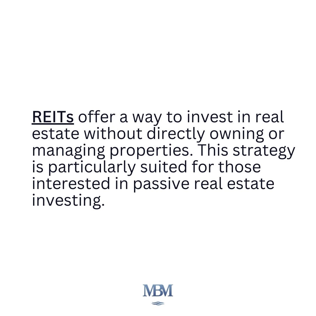 Strategy 2: Real Estate Investment Trusts (REITs)