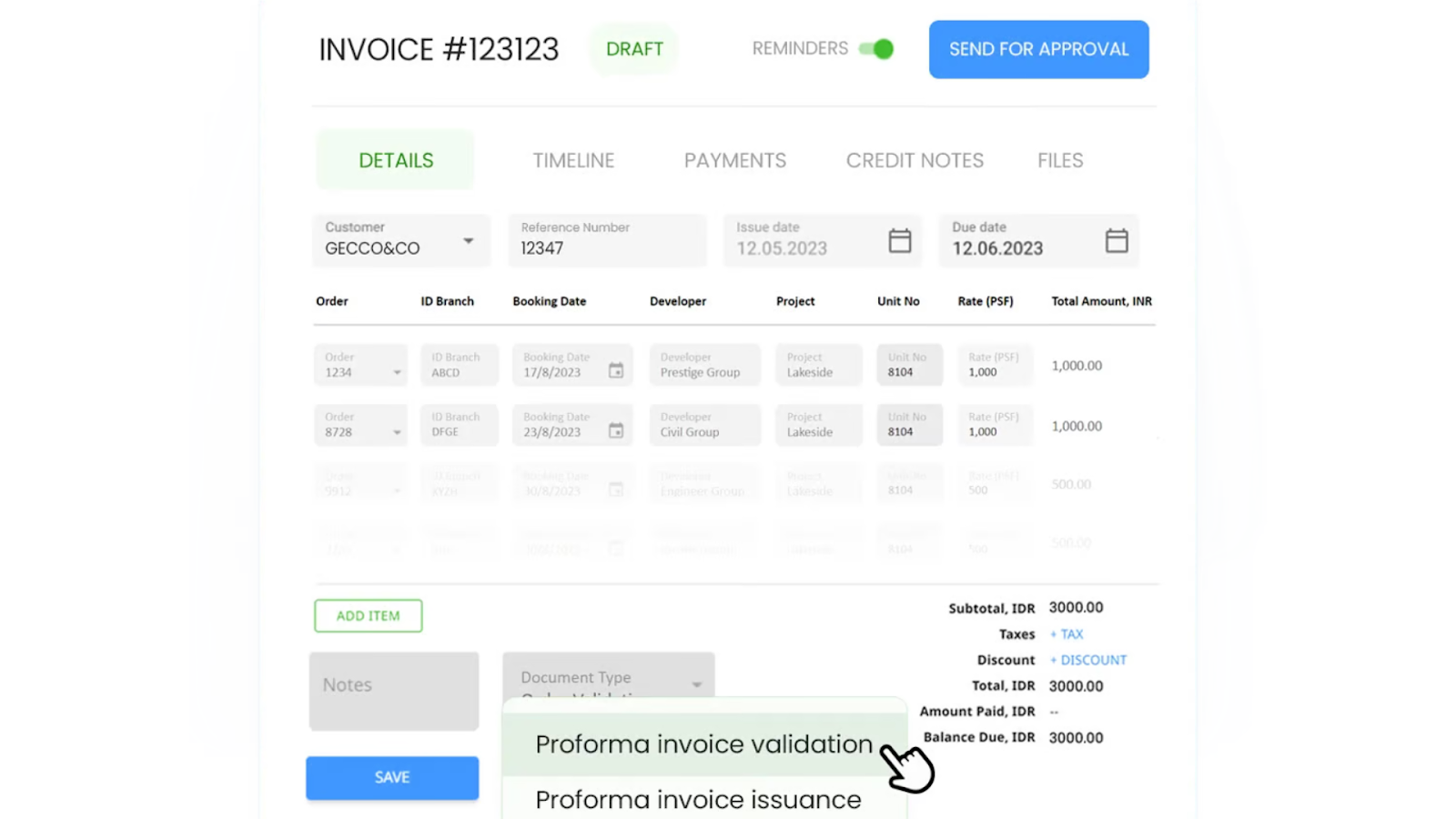 Create and Send Proforma Invoices in Minutes