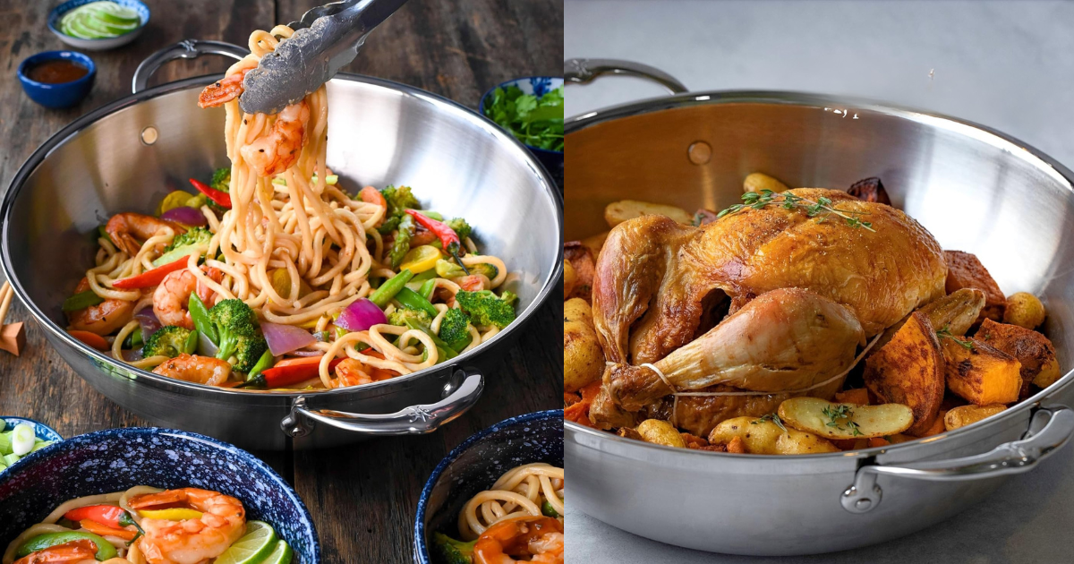 Hestan ProBond Stainless Steel Wok