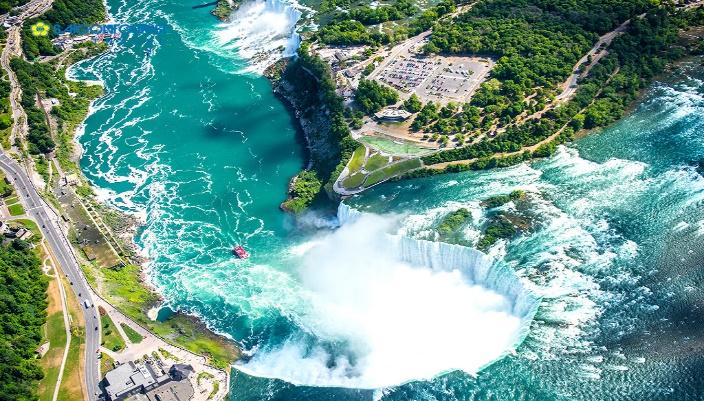 Saigontourist - Thác Niagara - Biên giới tự nhiên hùng vĩ nhất thế giới