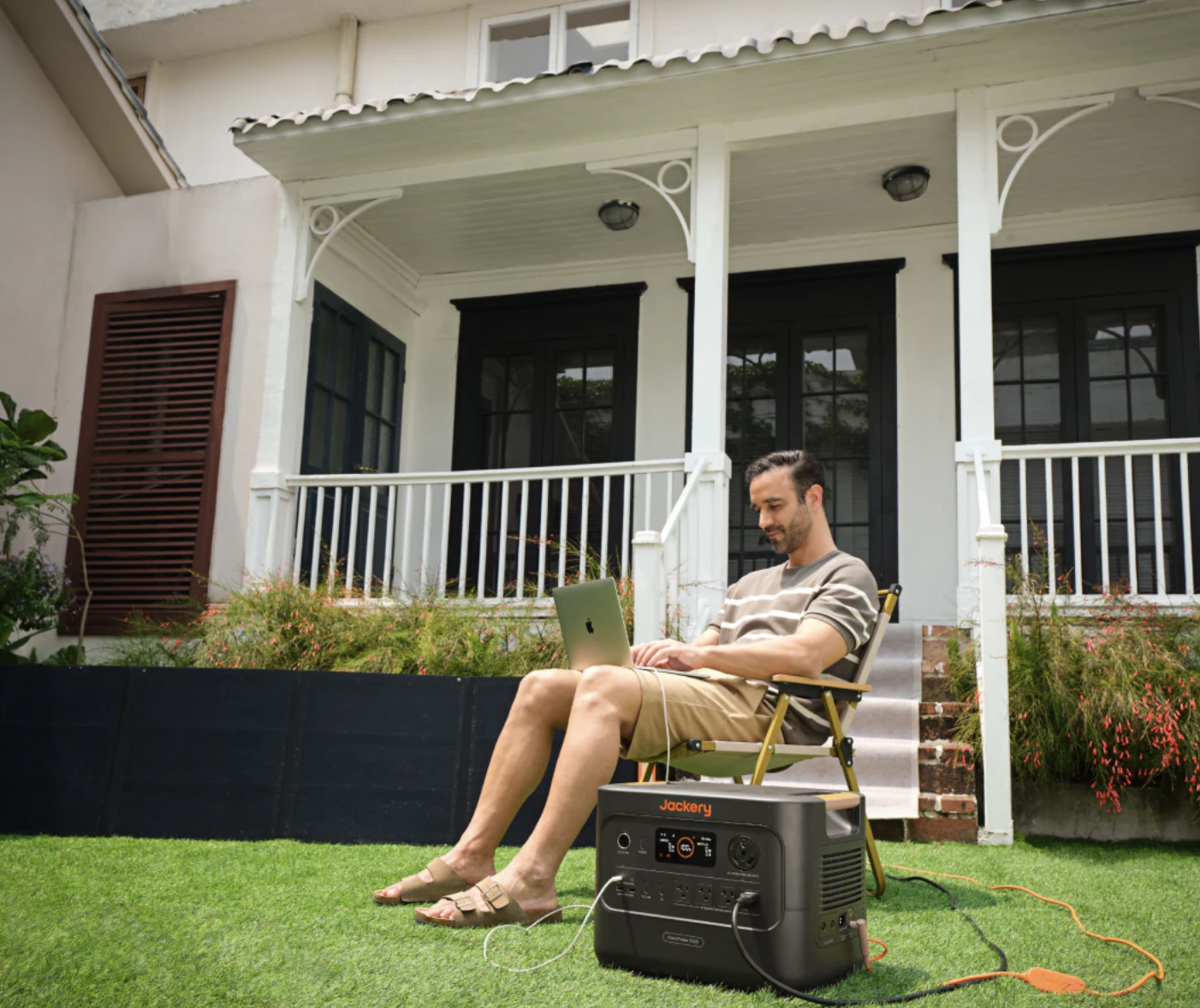 Enhance Your Garden Sunbathing Experience with Essential Home Backup Power