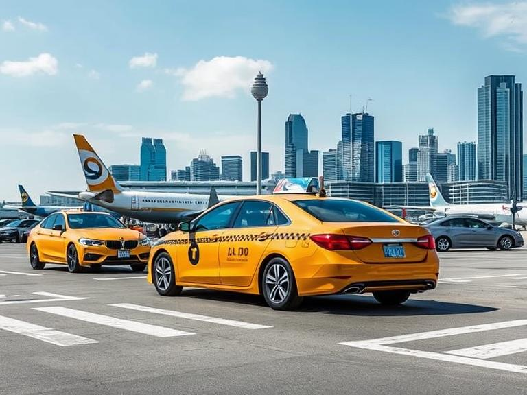 Taxi Cab Services at Detroit Metro Airport