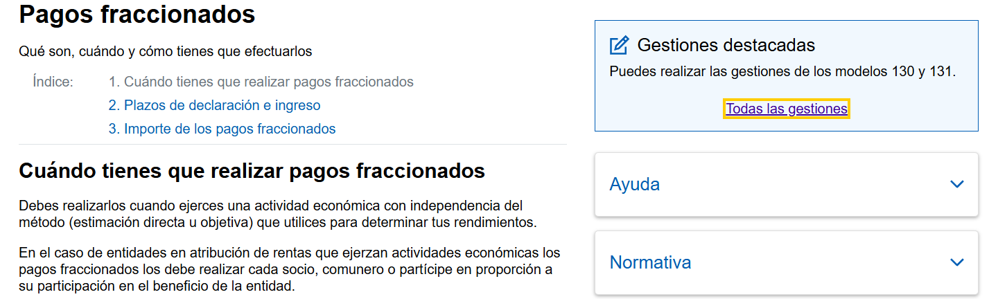 Guía sobre el modelo 131