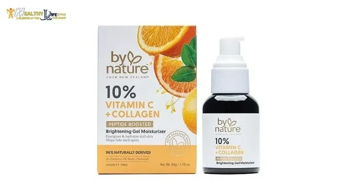 Gel Face Moisturizer - 10% Vitamin C + Collagen Peptide