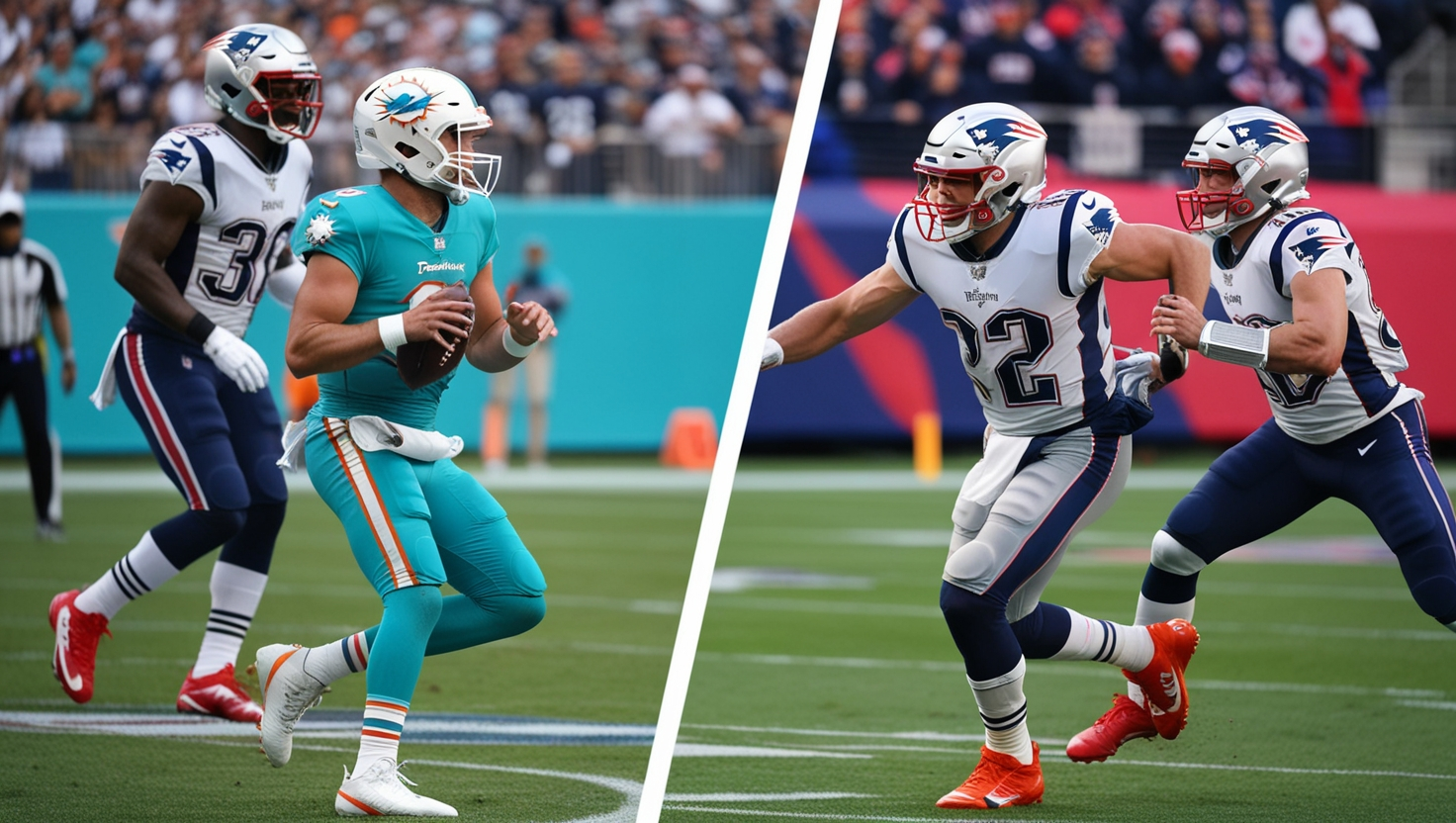 Miami Dolphins vs New England Patriots Match Player Stats
