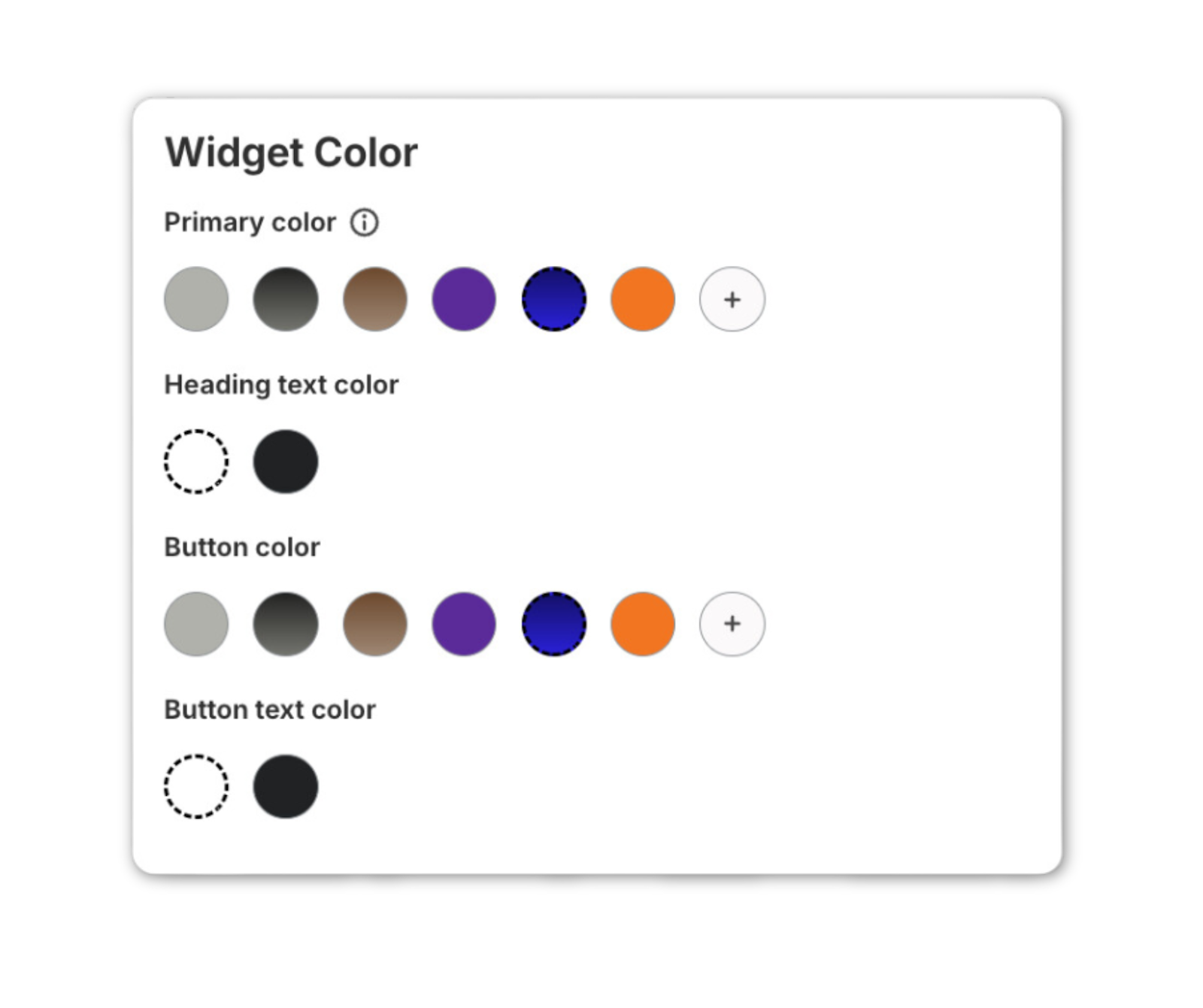 Enhanced widget color - MooseDesk update 1.2.4