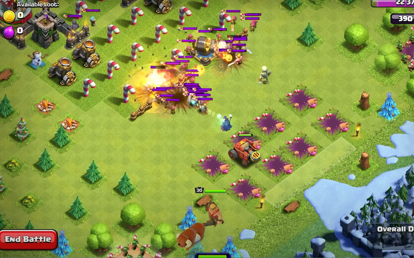 Clashmas Unveiled: Clash of Clans Introduces Controllable Heroes