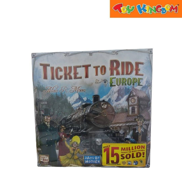 Ticket To Ride Europe Alan R. Moon