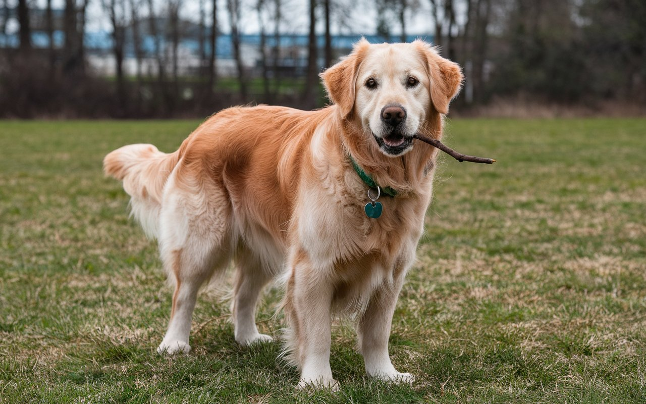 Baby= Golden Retriever