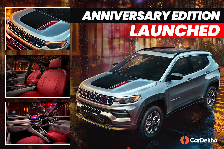 Jeep Compass Anniversary Edition launched