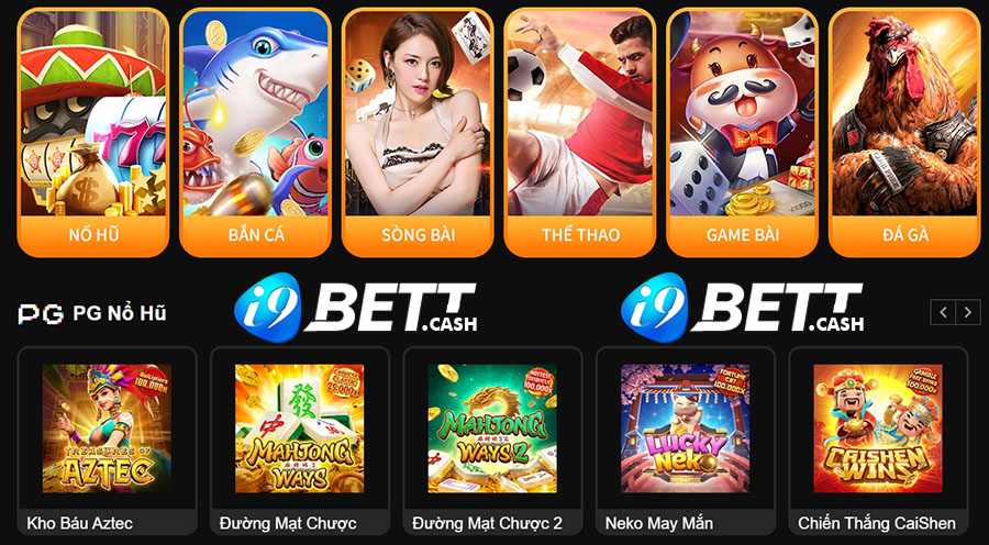 Kho game i9bet đa dạng hấp dẫn