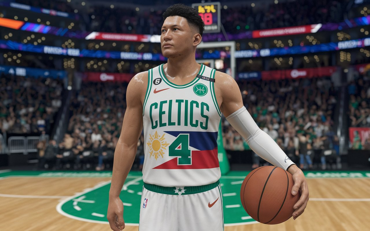 Pinoy21 Celtics Jersey NBA 2K24