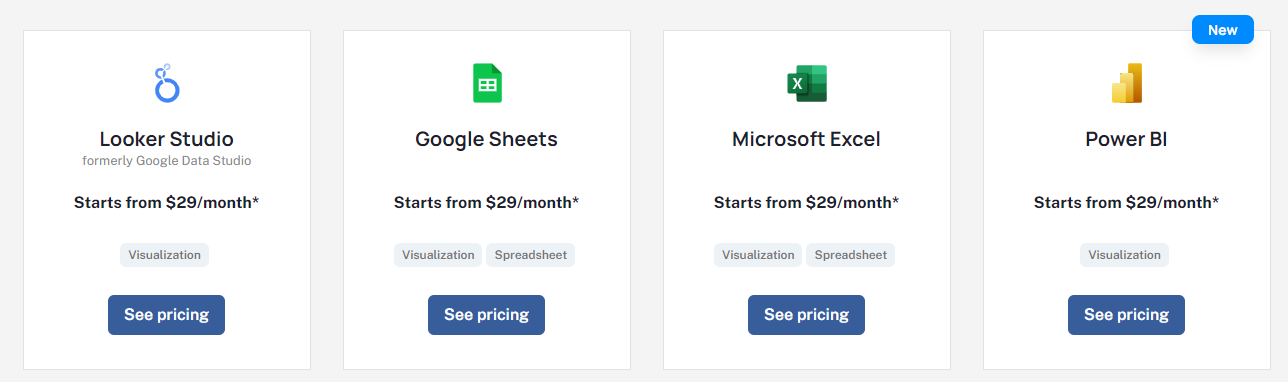 Supermetrics pricing