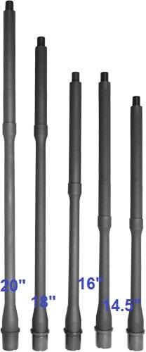 AR-15 Different Barrel Lengths