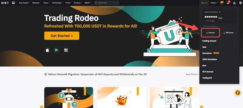 Bybit Homepage