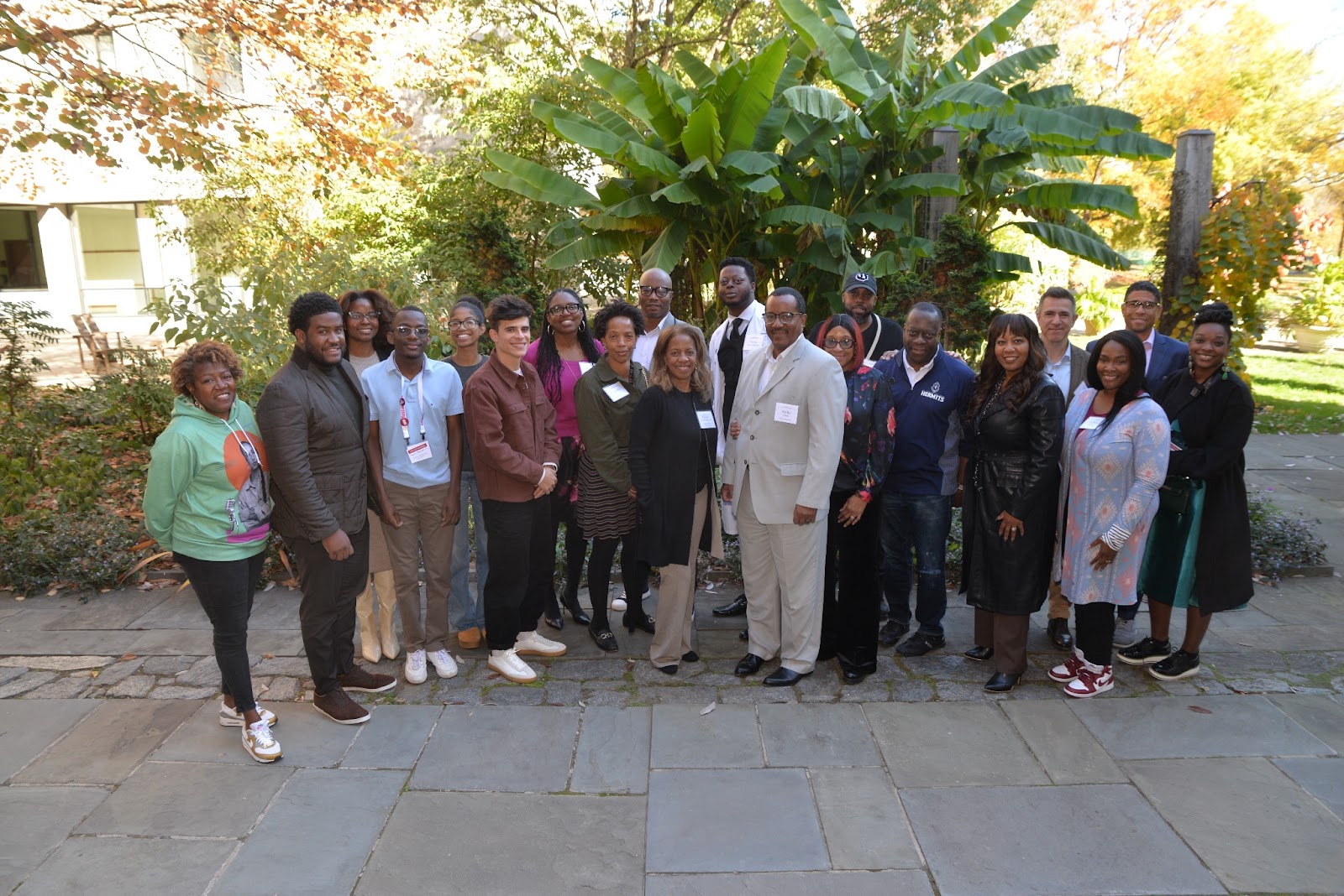 Image Caption: Members of the SBAN Equity Initiative taskforce with the Mayor of Chester, Stefan Roots. Image source: Swarthmore College