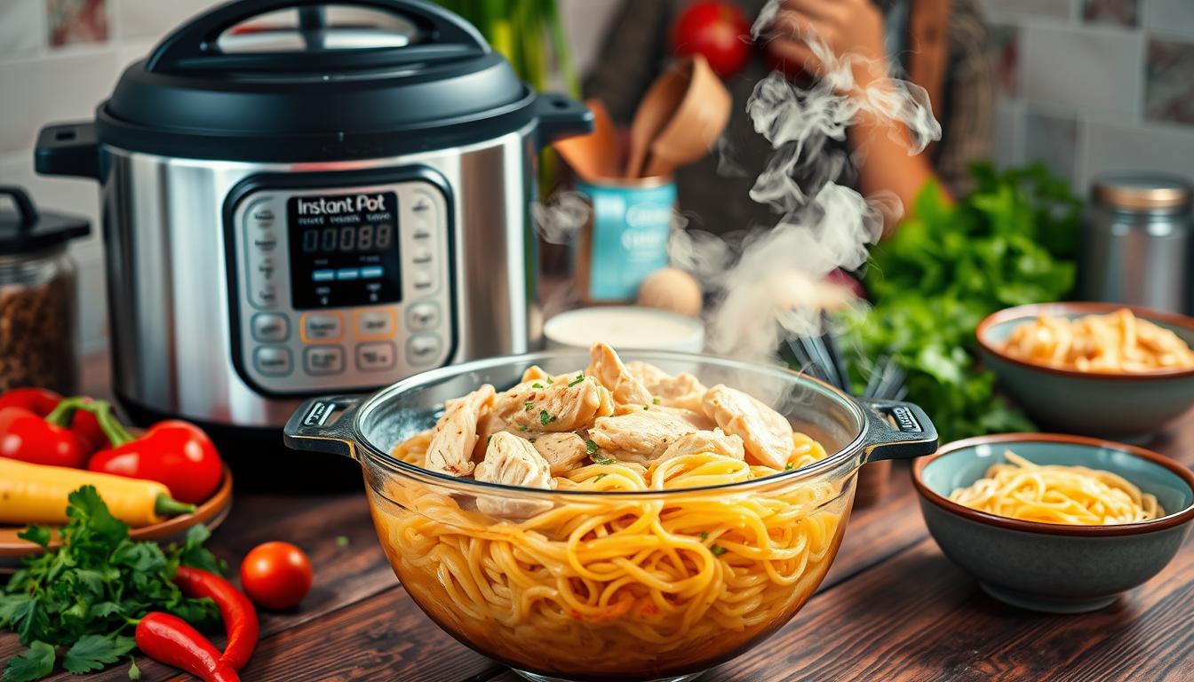 instant pot chicken and noodles