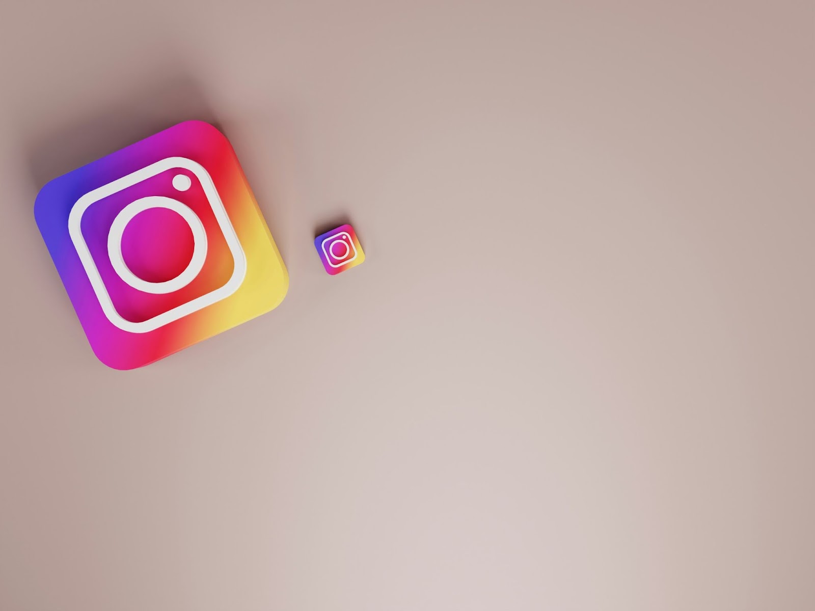 インスタグラムロゴ入りのイメージ