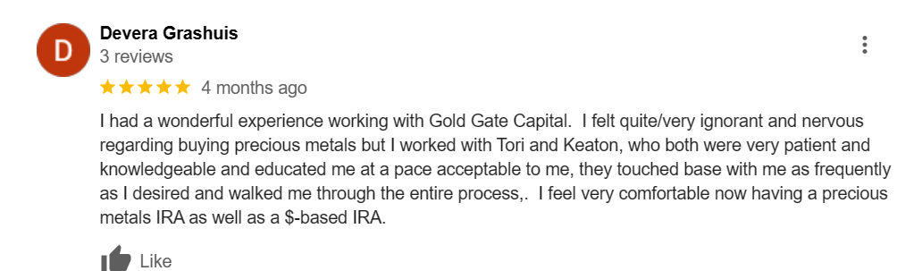 review 3 of Gold Gate Capital