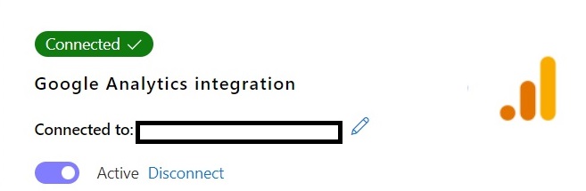 Googleアナリティクスとの連携完了