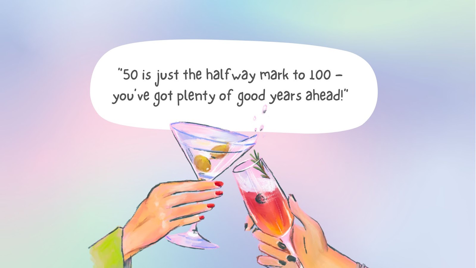 Sometimes, all you need is one of the funniest 50th birthday quotes — a quick, clever line that hits just right.&nbsp;