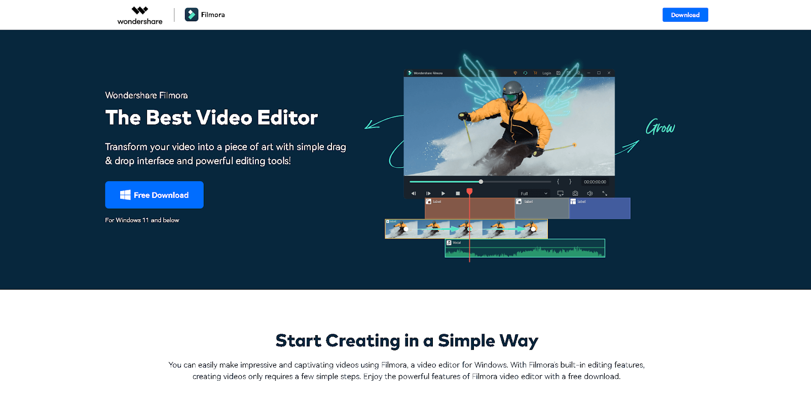 filmora video ad maker