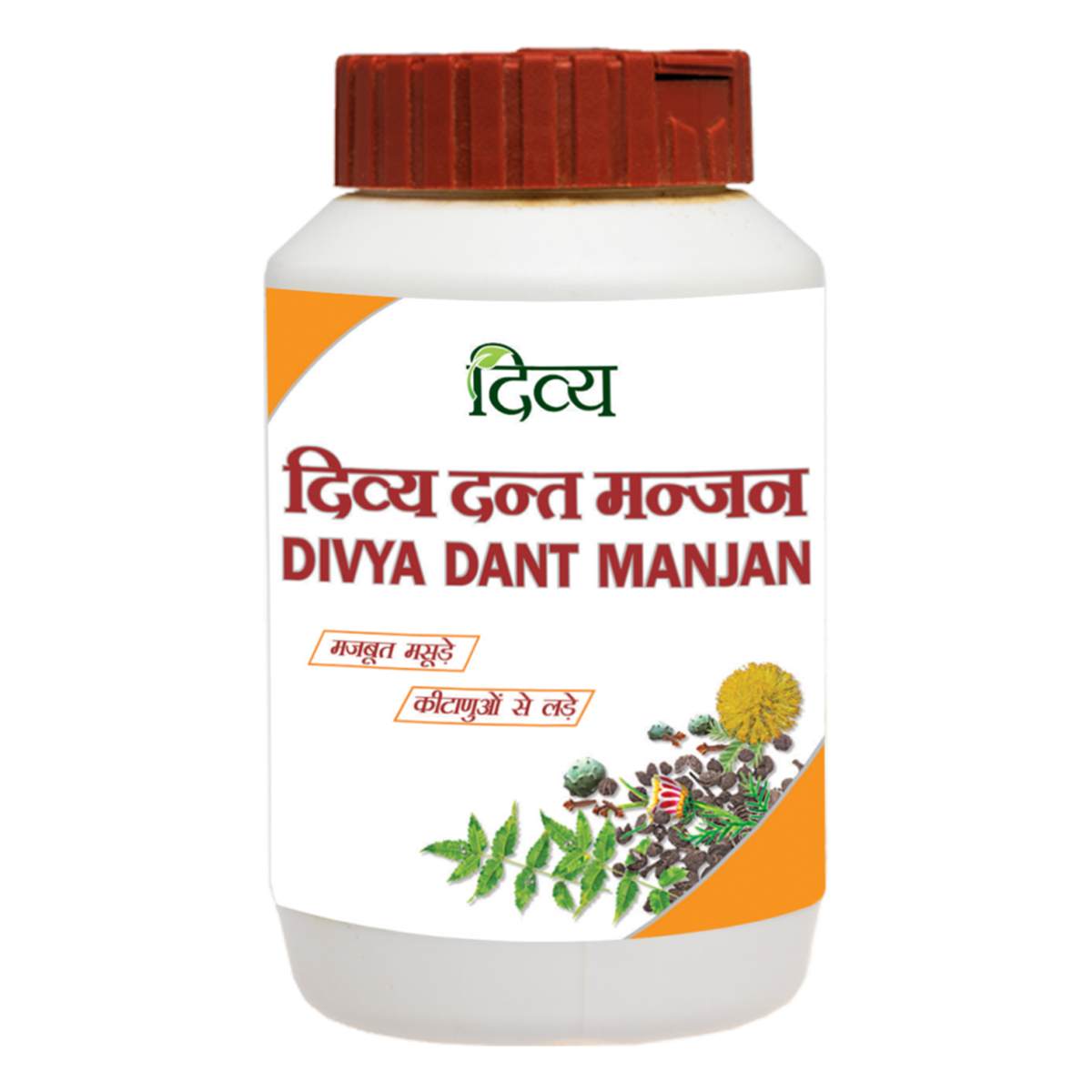 Buy Ayurvedic Dental Care for Gums, Ulcers, and Teeth Whitening - Image of Patanjali Divya Dant Manjan