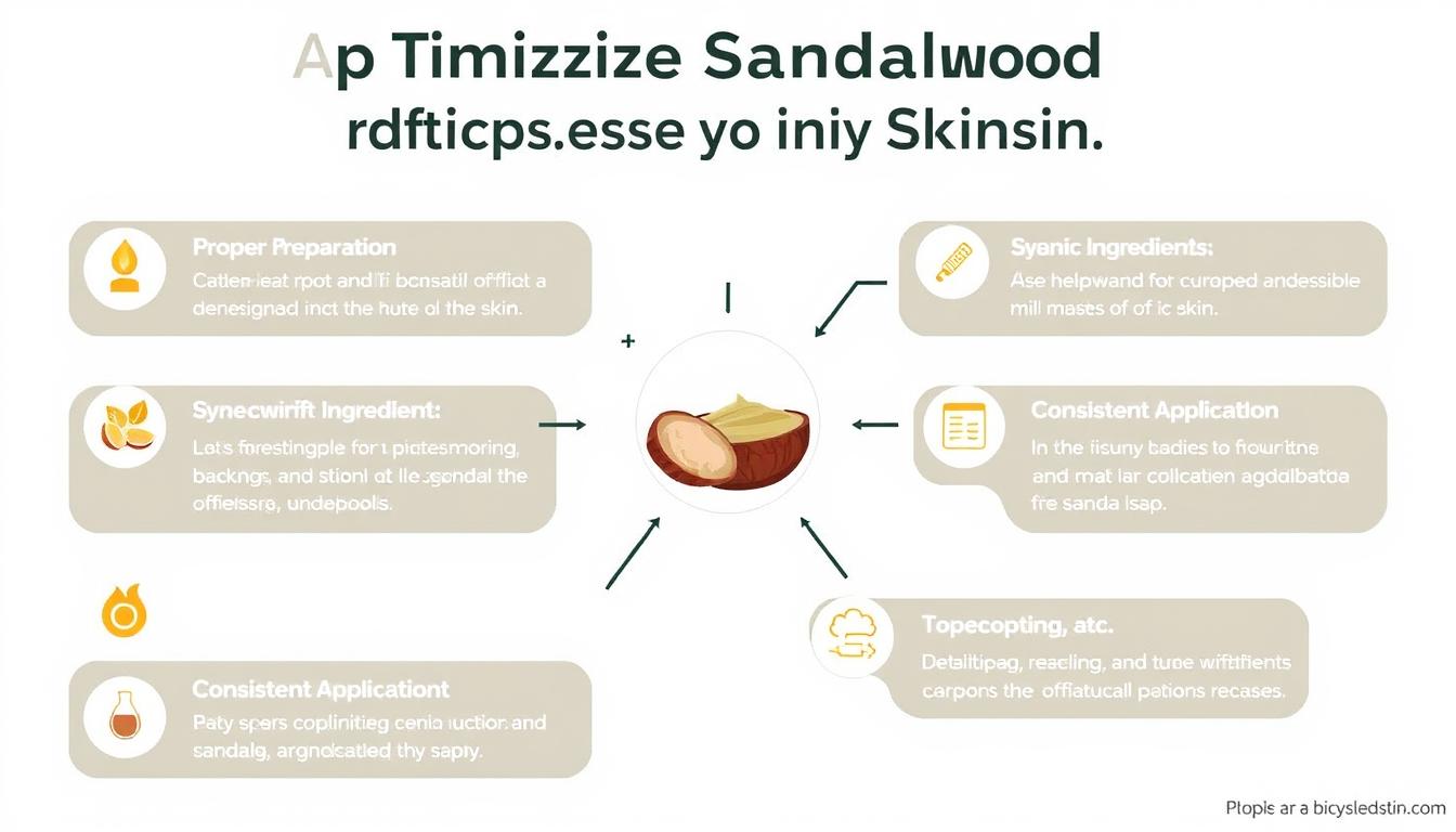 Tips to optimize sandalwood's effectiveness on skin