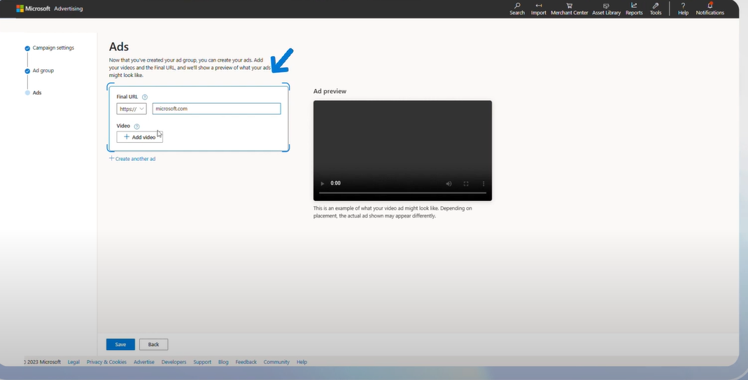 Step 6: Upload Your Video Ads