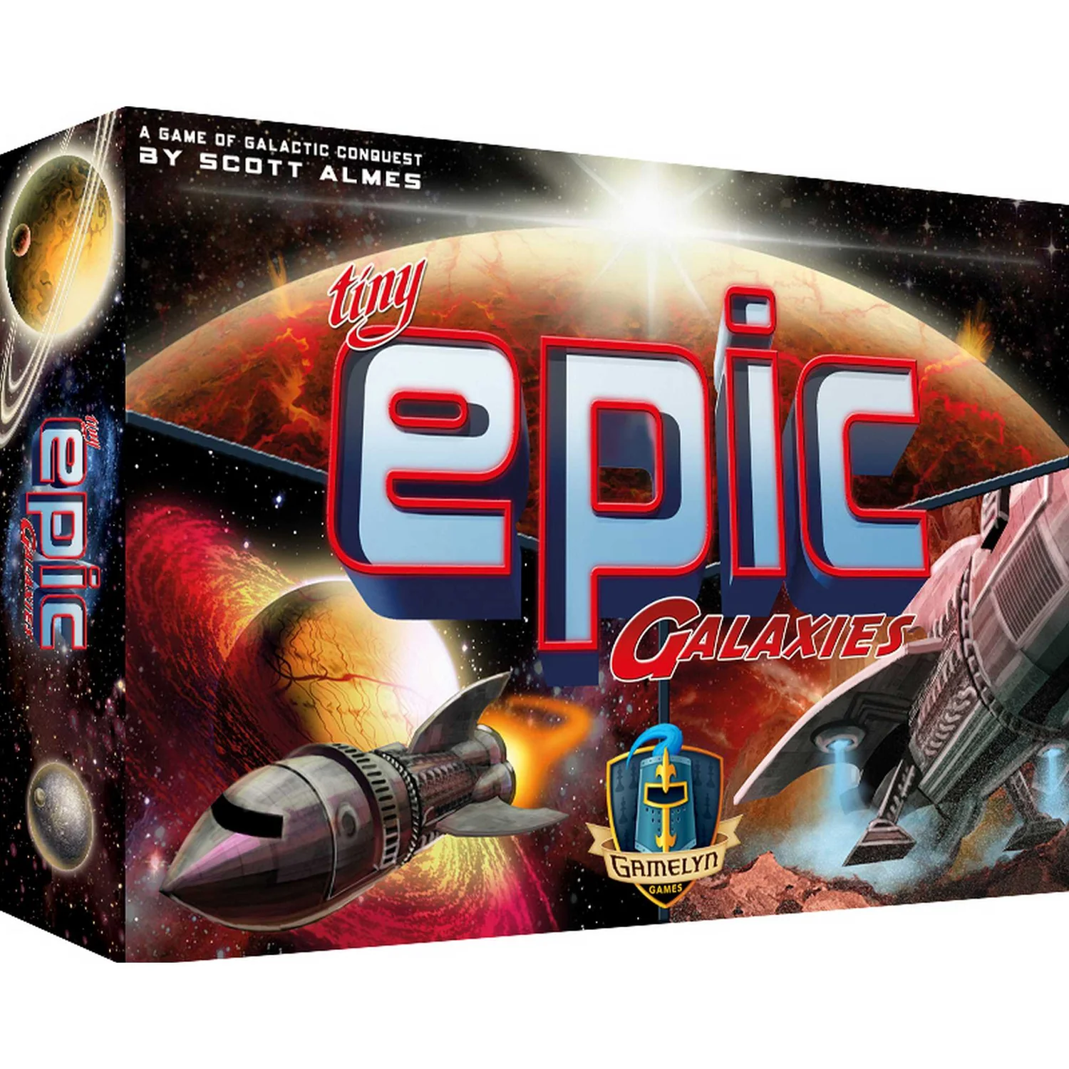 Tiny Epic Galaxies Game - mini travel board games