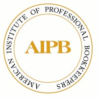 American Institute of Professional Bookkeepers (AIPB) logo, representing licensing and certification for bookkeeping professionals.