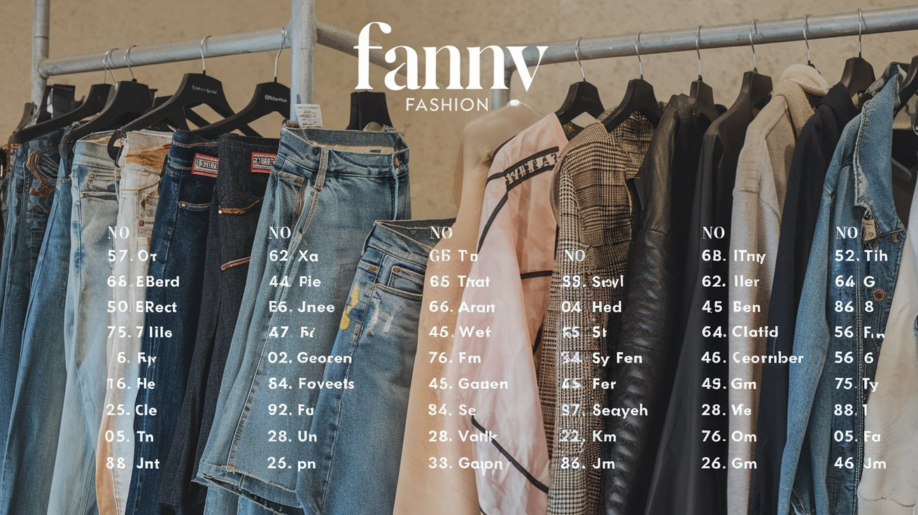 Fanny Fashion Size Chart
