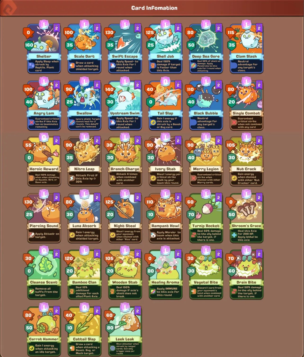 New cursed cards