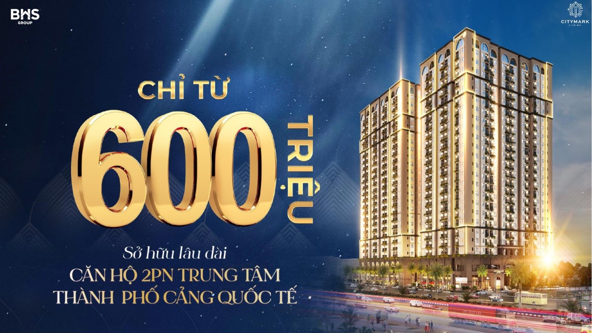 Giá bán Citymark Residence khiến giới đầu tư bật ngửa