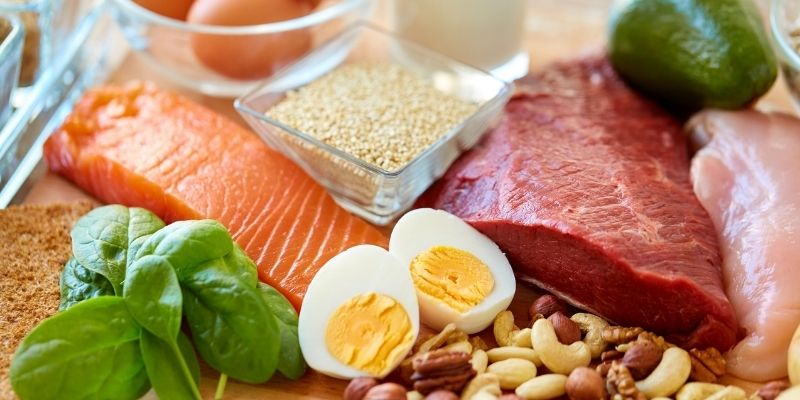 What food is purely protein?