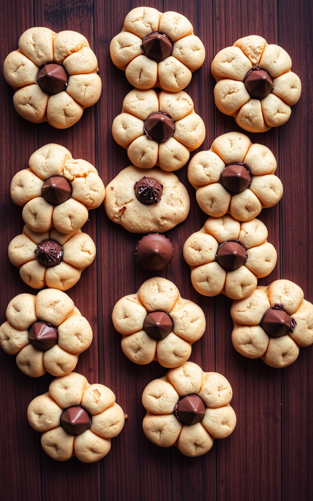 Peanut Butter Blossom Cookies