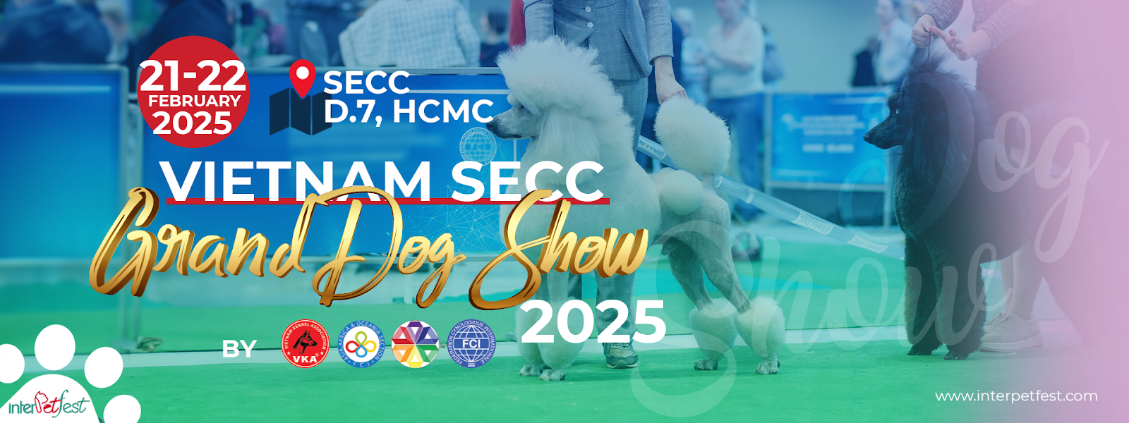 InterPetFest 2025: Tham quan Triển lãm & Lễ hội Quốc tế Thú cưng hoành tráng cho Sen & Boss