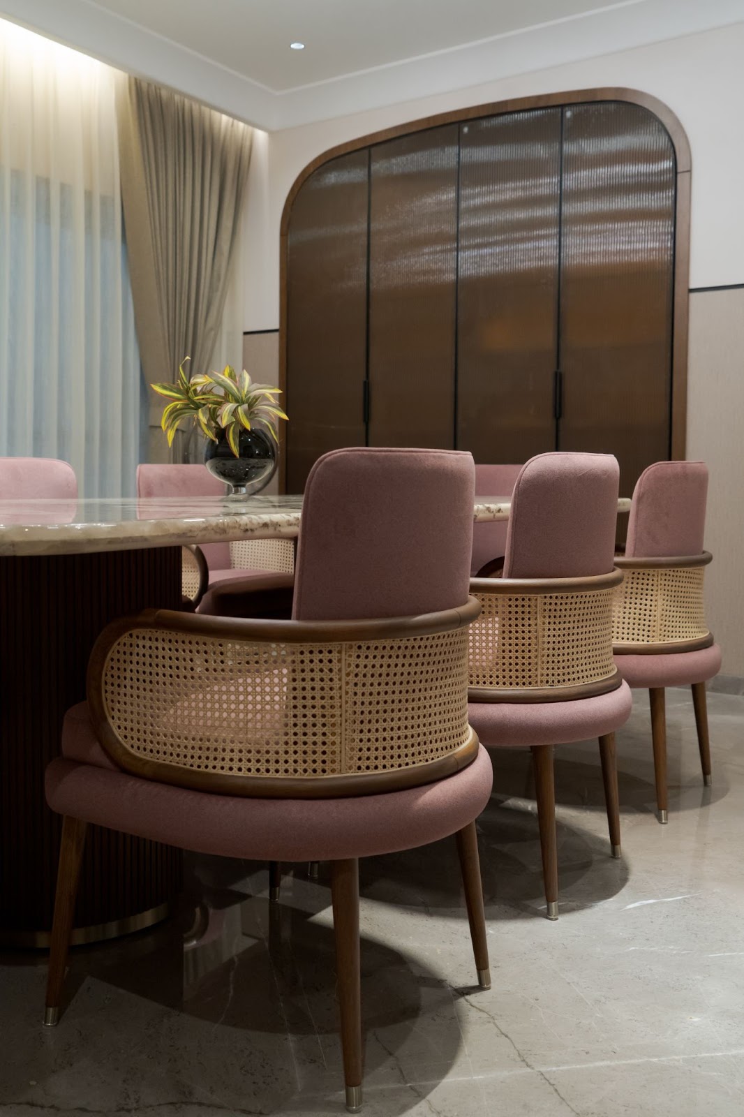 luxury Dining Table and Chairs