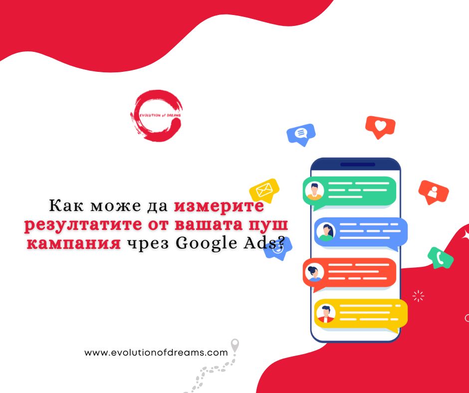 Използване на пуш кампании в мобилни приложения и измерване на резултатите.