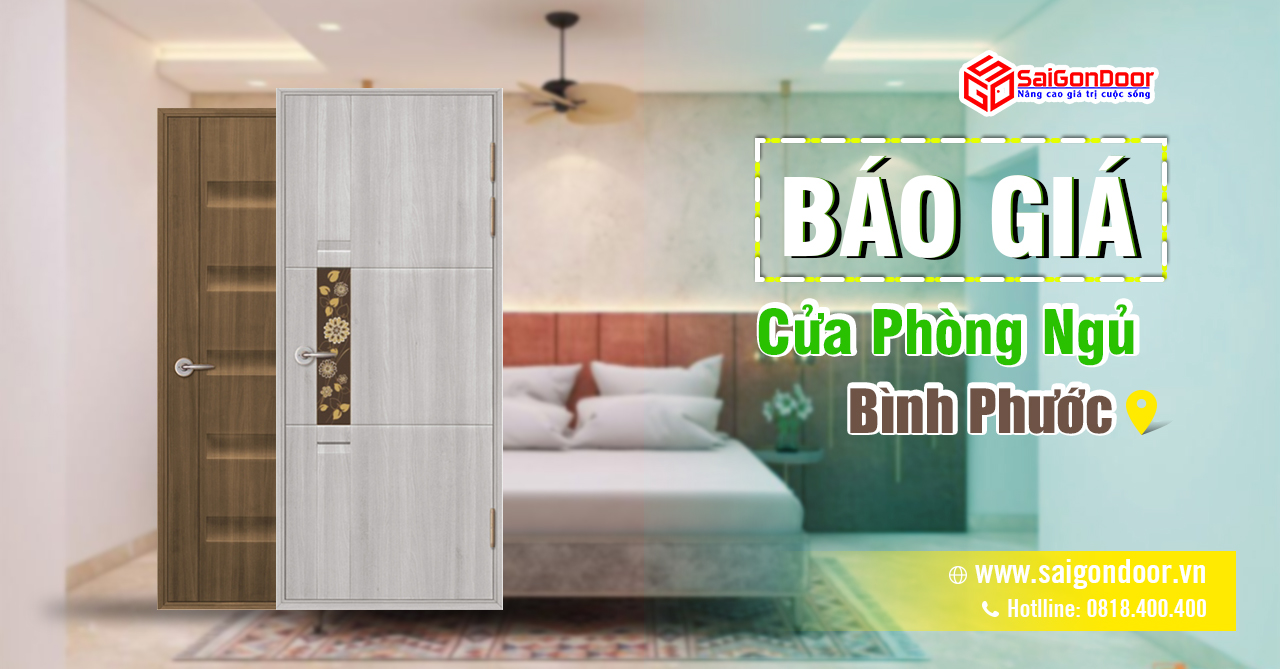 CỬA PHÒNG NGỦ BÌNH PHƯỚC - ĐIỂM NHẤN SANG TRỌNG CHO MỌI KHÔNG GIAN TỪ SAIGONDOOR