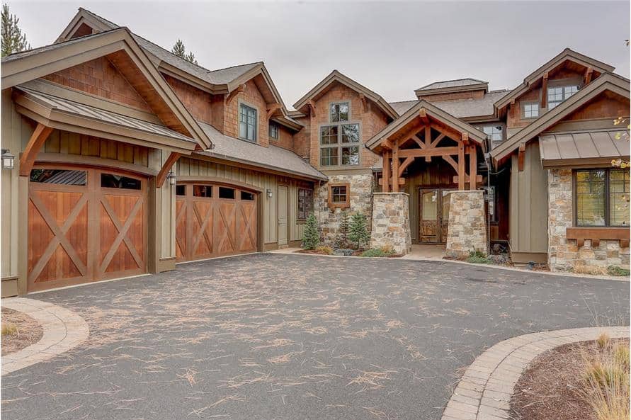 5-Bedroom Two-Story Country Home with Bonus Room and Balcony